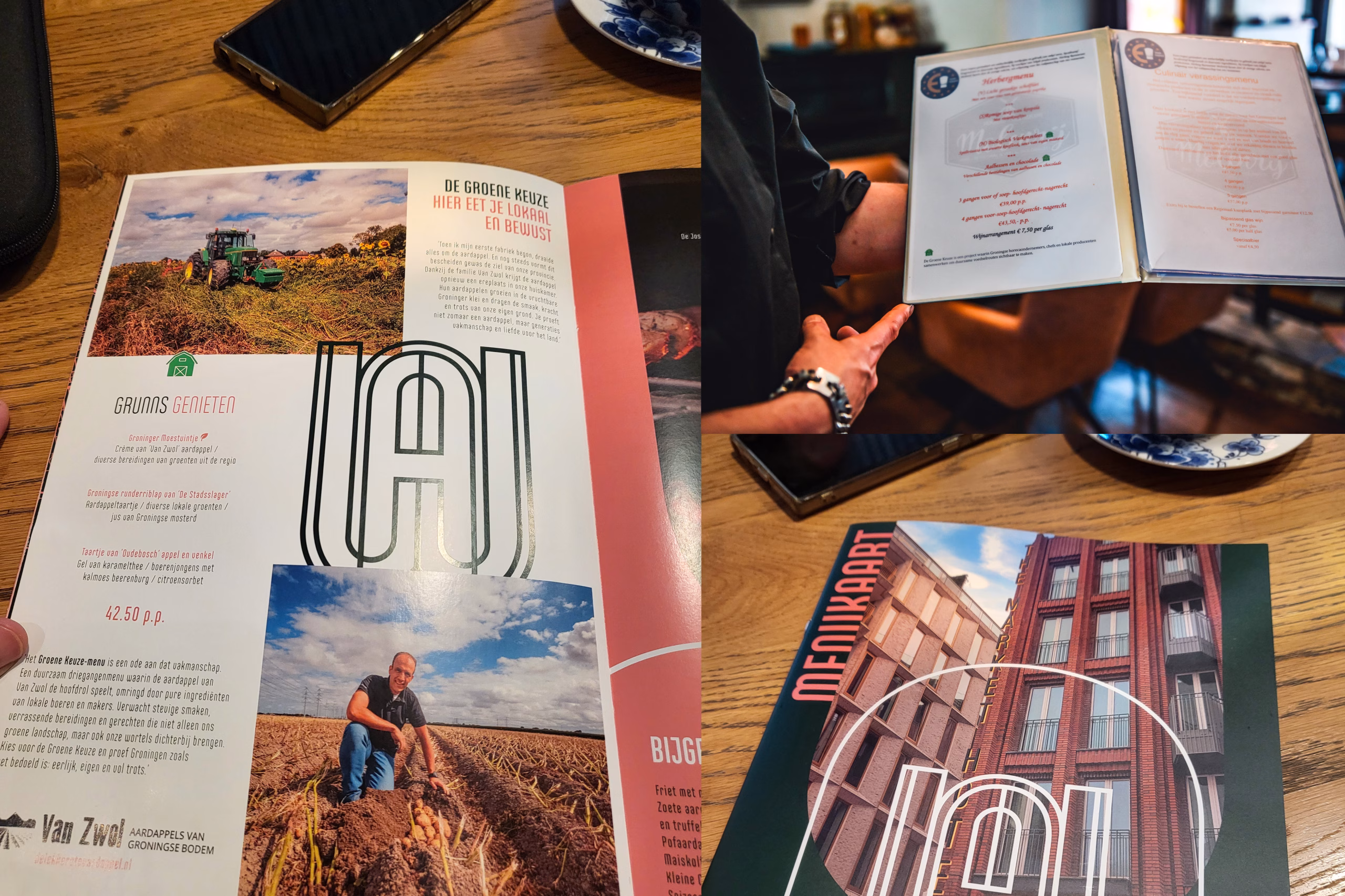 Menukaarten met de Groene Keuze - Stichting ESNN
